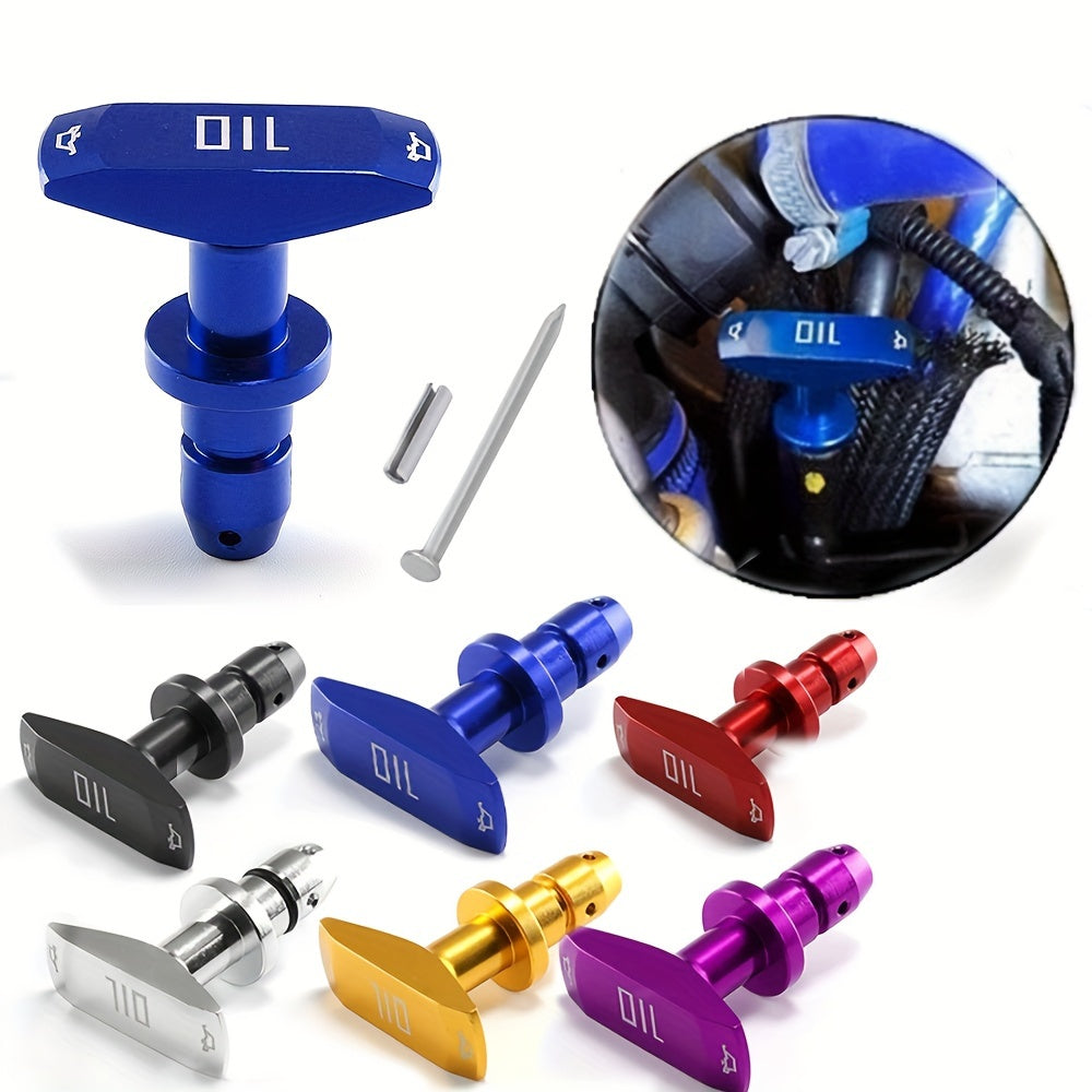 Universal Aluminum Alloy Car Oil Dipstick Pull Handle Replacement
