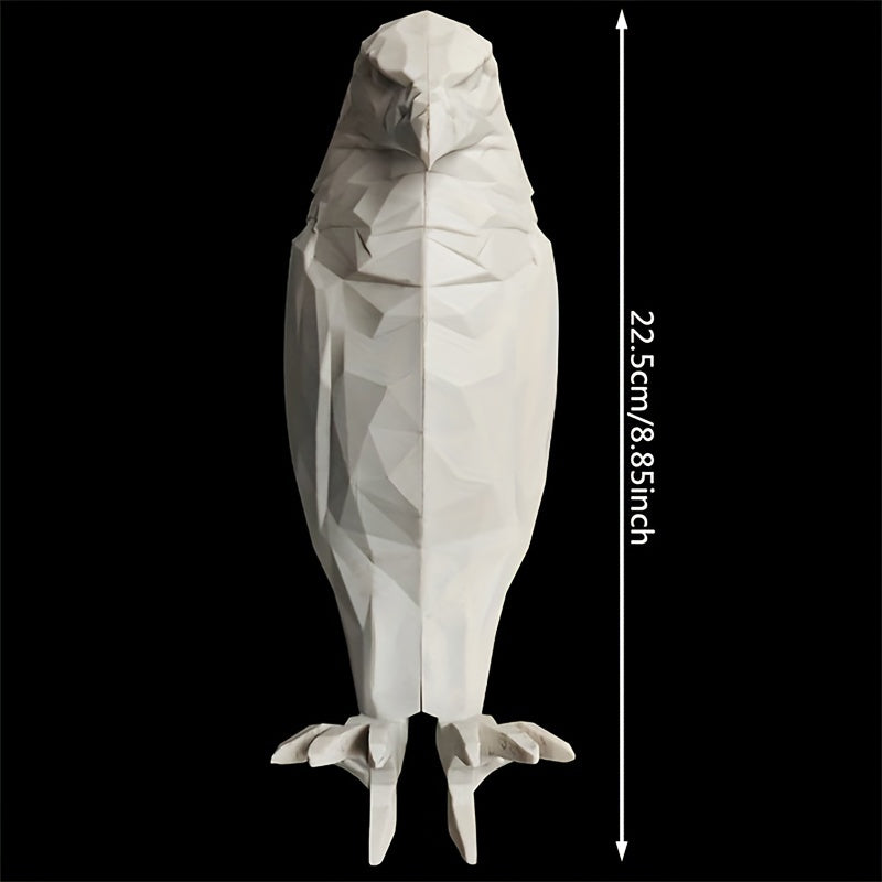 Rustic Eagle Wall Decor Night Light Battery-Operated Indoor Animal Lover Plastic