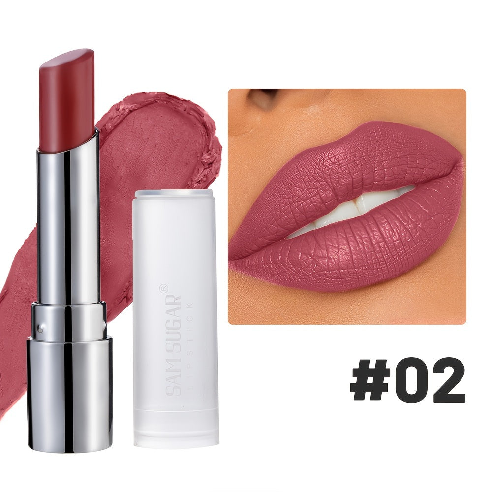 Lápiz de labios mate de terciopelo para mujer, a prueba de agua, de larga duración, en 6 colores