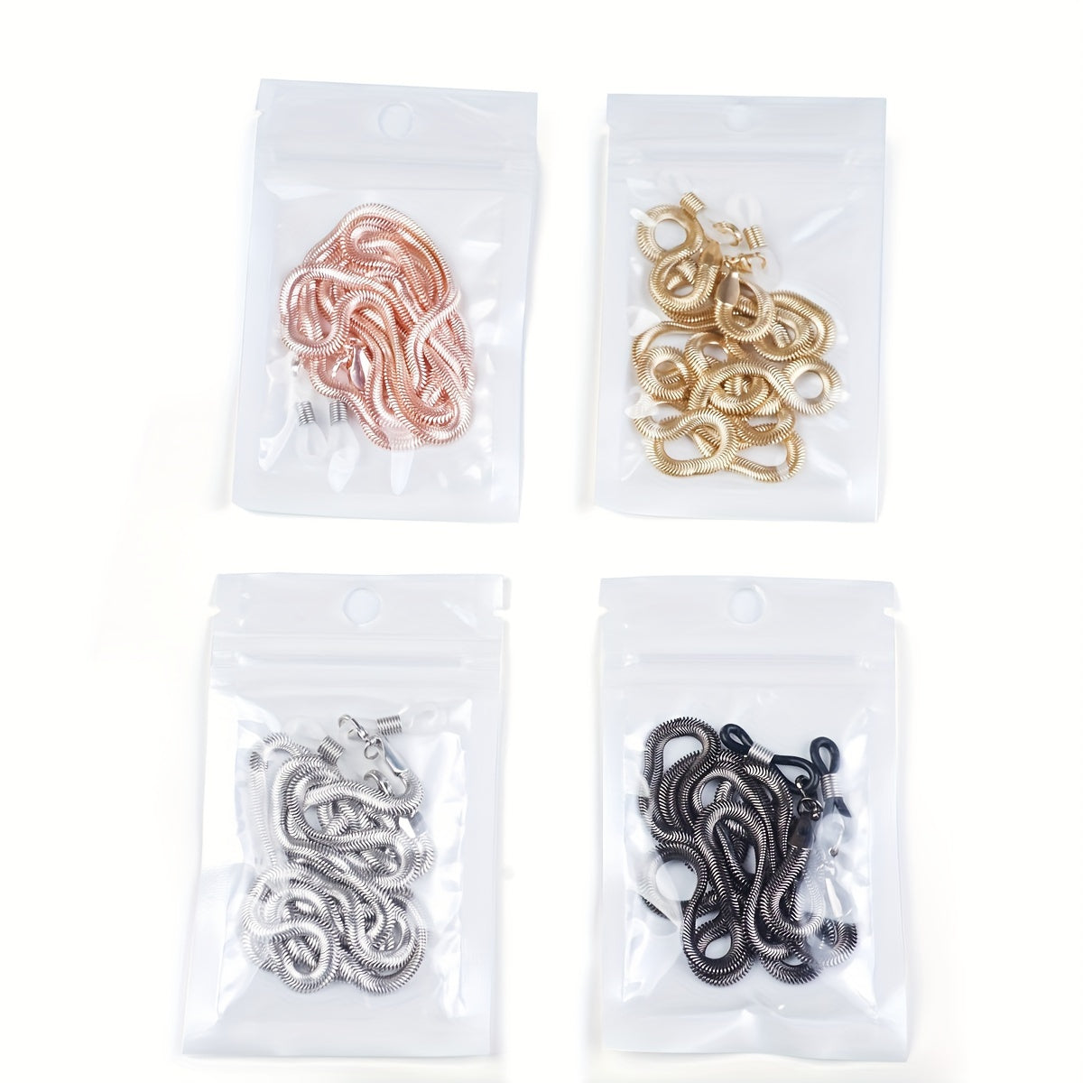 Zamonaviy Ayollar Ko'zoynaklari Uskunasi - Trendli Metall Ilon Zanjiri Ko'zoynak Lanyardi, Chic Moda Ishqibozlari Uchun Ideal Tug'ilgan Kun Hediye