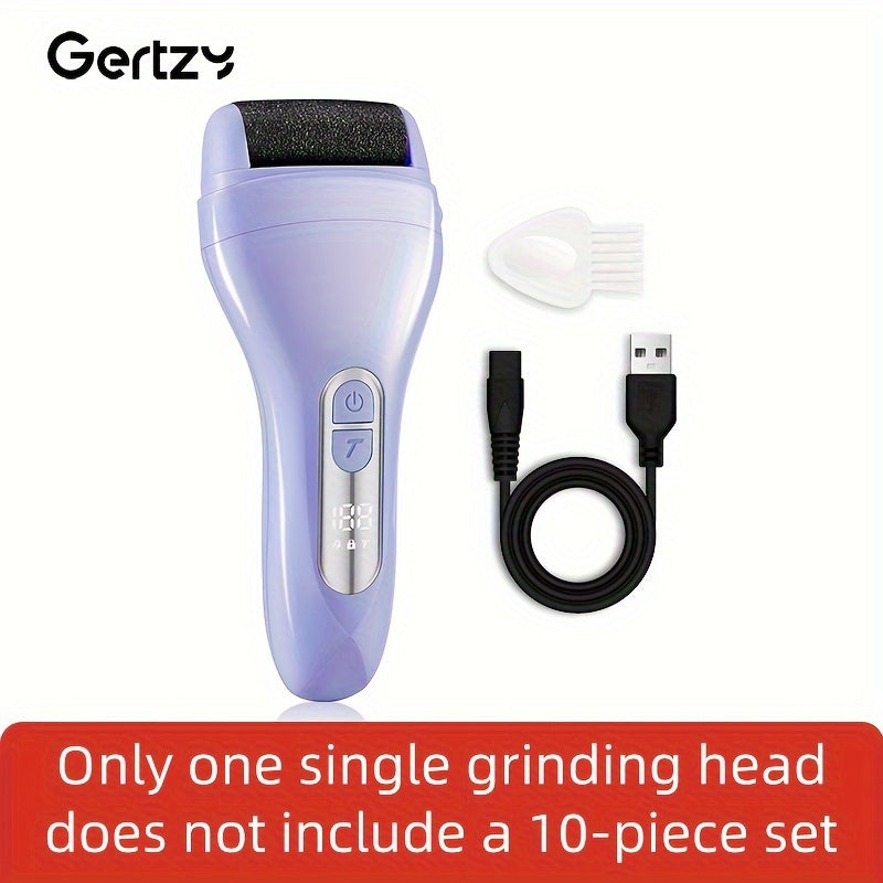 USB zaryadlash, raqamli ko'rsatkich, avtomatik quritish funksiyasi bilan elektr oyoq maydalagichi. Qalpoqlarni olib tashlash uchun portativ pedikur asbobi, professional oyoq parvarishi uchun ideal sovg'a.