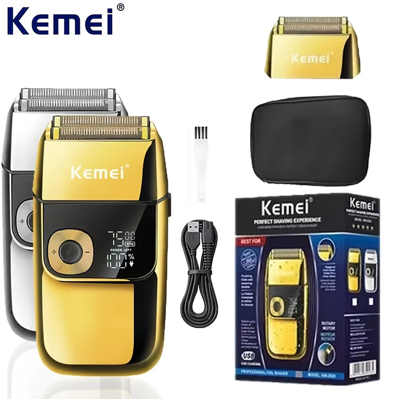 2-in-1 Rechargeable Electric Shaver Hair Clipper for Men