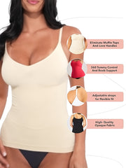 Women's Elastane Sleeveless Crop Top High-Quality Knit Fitness Top