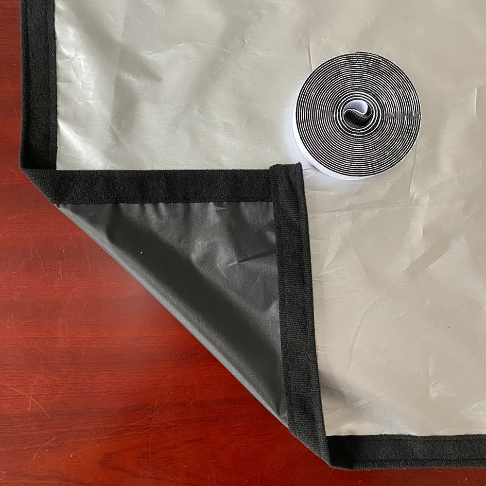 Blackout Curtain Panel Black Geometric Design for Bedroom Living Room Easy to Clean Stain-Resistant 1 Piece