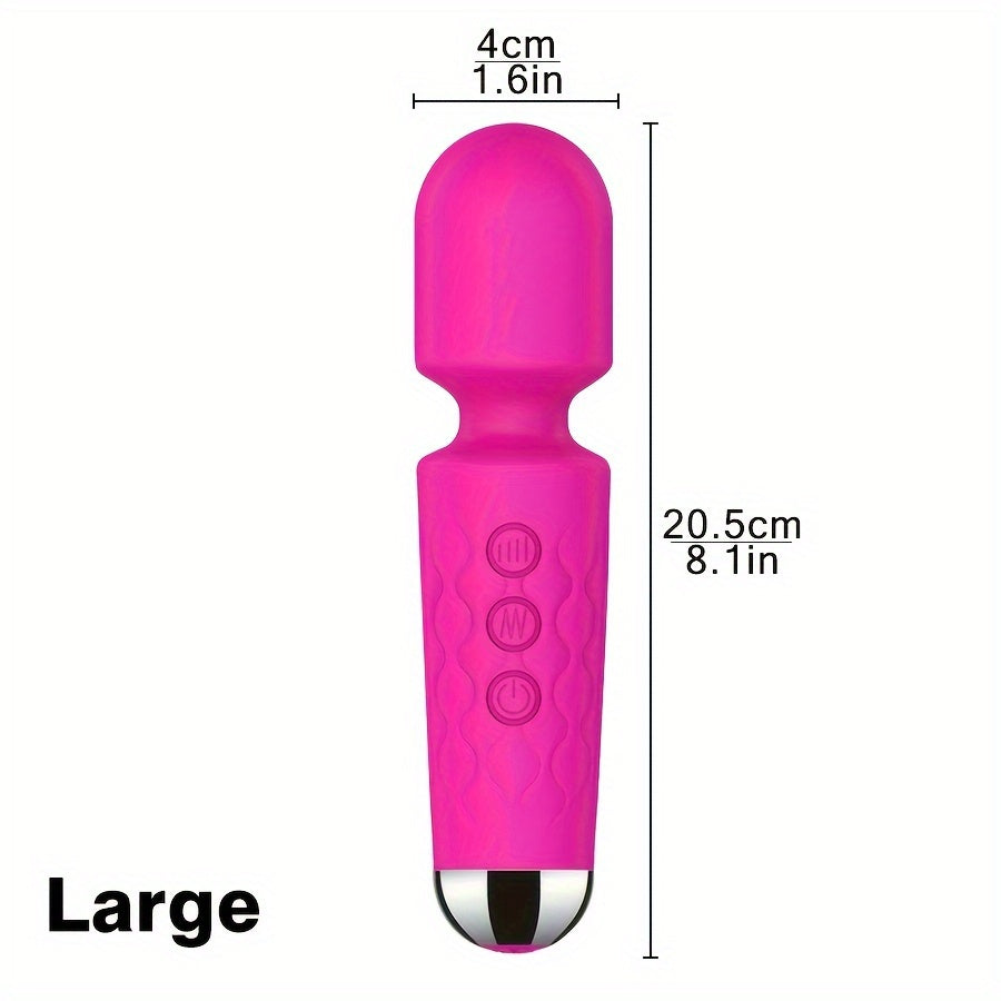 универсальный силиконовый вибратор с 8 уровнями интенсивности, низкий уровень шума, перезаряжаемый