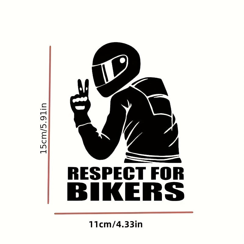 Отражающая наклейка на мотоцикл и автомобиль, декоративный декаль для байкеров