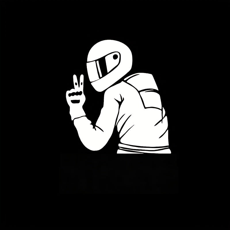 Mototsikl kasklari uchun stikerlar, avtomobil bumperi uchun decal, mototsikl stikerlari