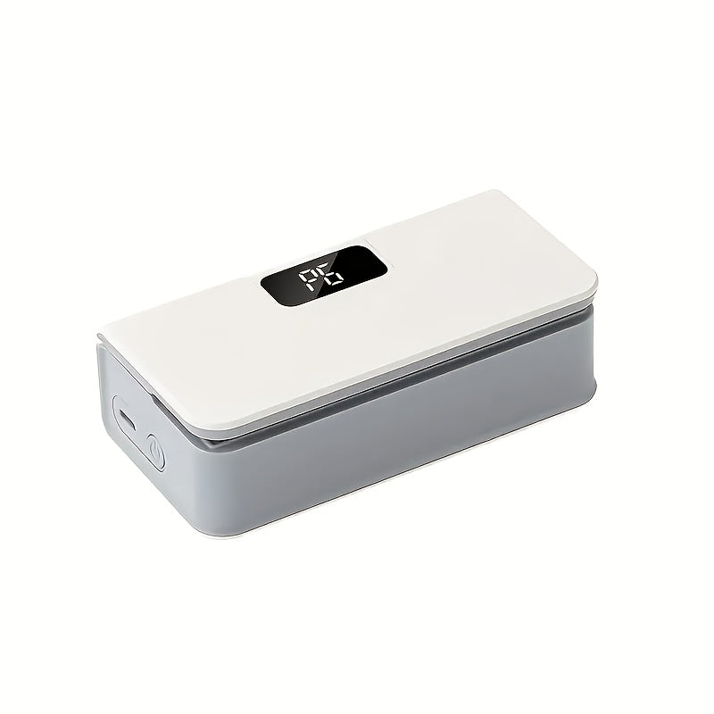 Mini Snack Sealer Portable USB Rechargeable with Digital Display for Home Travel