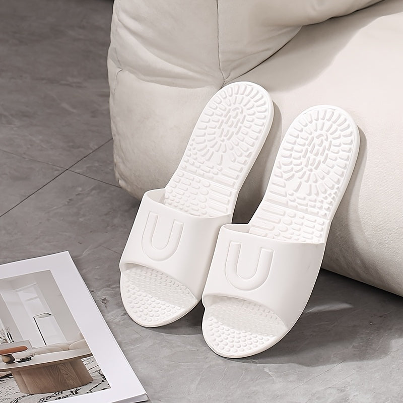 Uniseks EVA yig‘iladigan, sirpanmaydigan hammam shippaklari sayohat uchun ichki tekis poyabzal