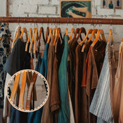 150 Pieces Non-Slip Rubber Hanger Grips with Adhesive Backing for Wooden and Plastic Hangers