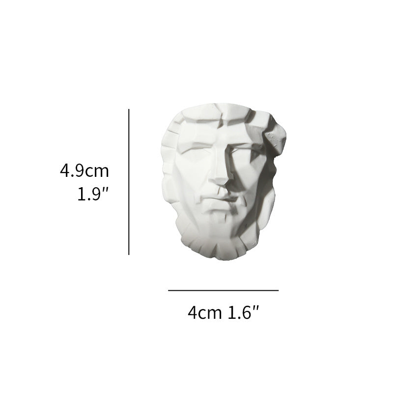 Миниатюрная греческая бюст-скульптура, маленькая реплика фигур древнего Рима и Греции