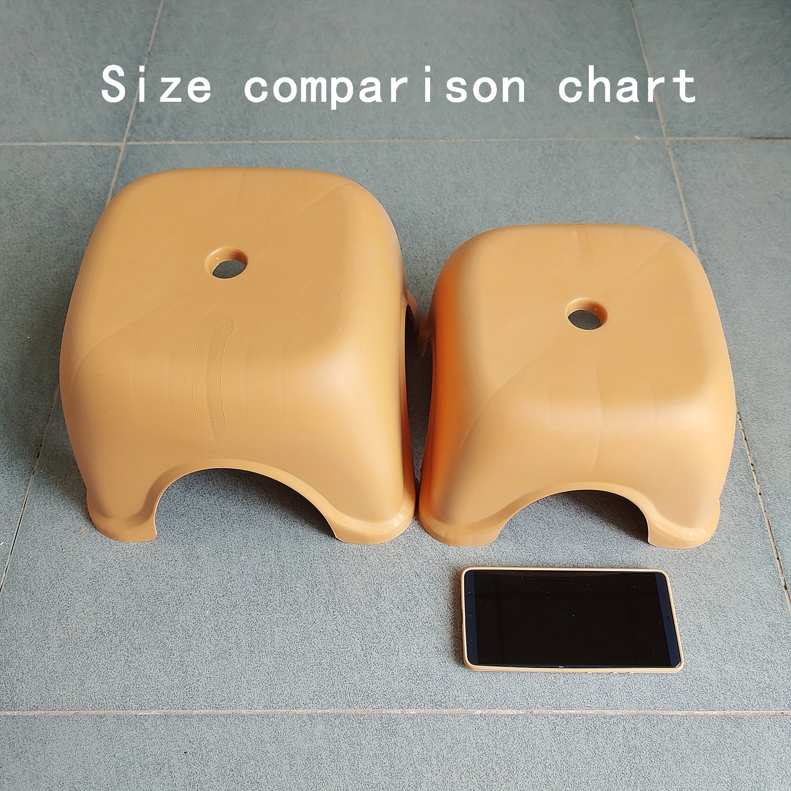 Taburete infantil de plástico multifuncional antideslizante y vibrante para baño y sala de estar