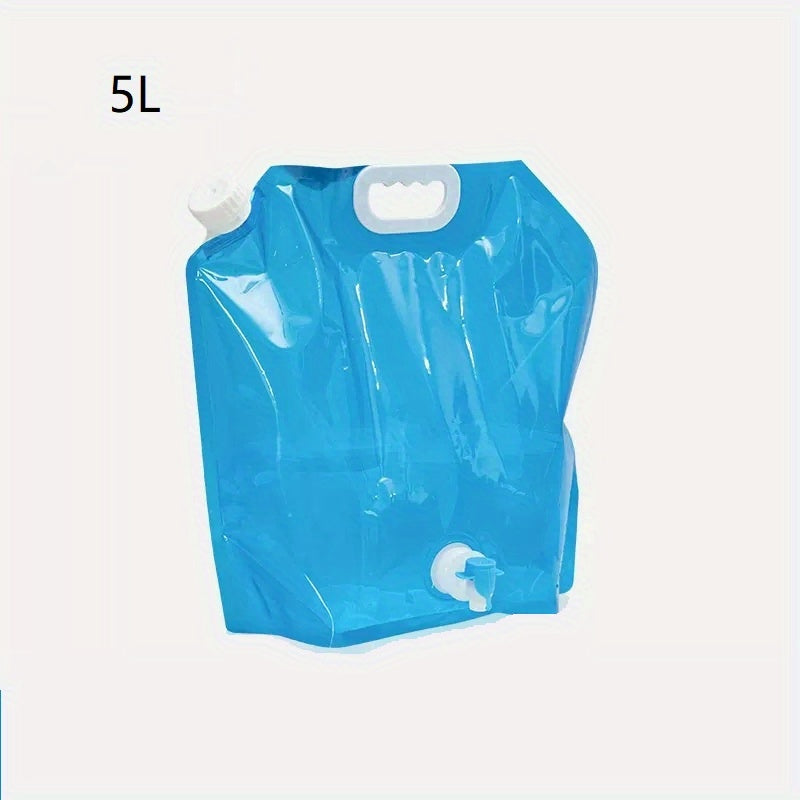 Yigʻiladigan suv konteyneri sumkasi 5.68L 11.36L Ochiq havoda favqulodda saqlash qozoni