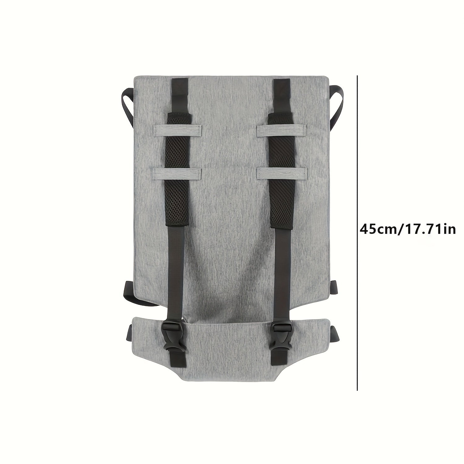 Cinturón de alimentación gris para sillas de comedor para niños pequeños, sin montaje