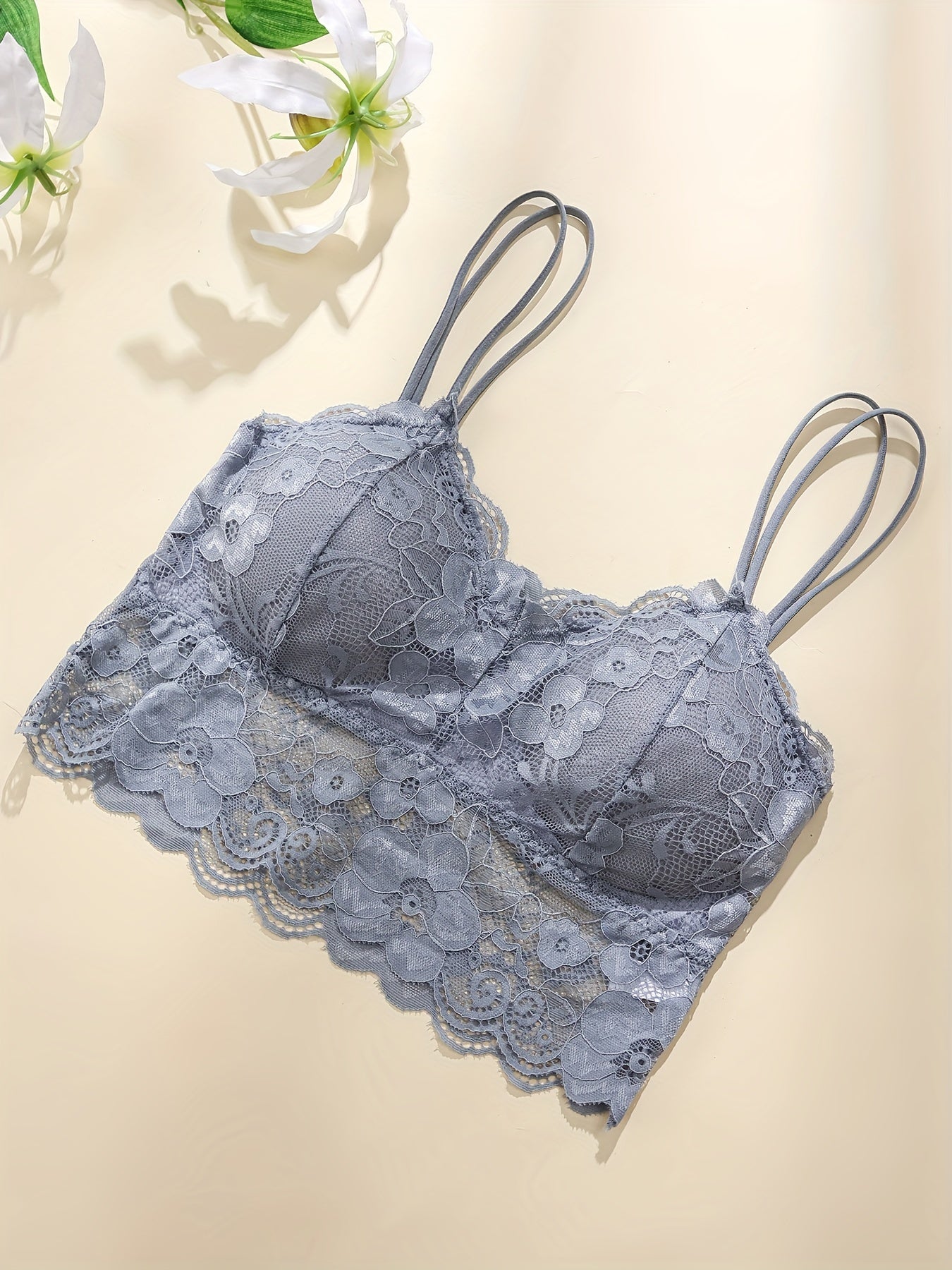 Teen Lace Bralette and Panty Set with Removable Cups