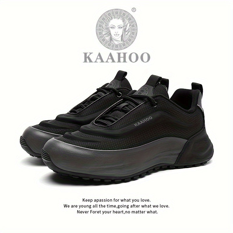 Men's Breathable Lightweight Platform Sneakers for Walking and Running in Spring Summer Casual Comfort