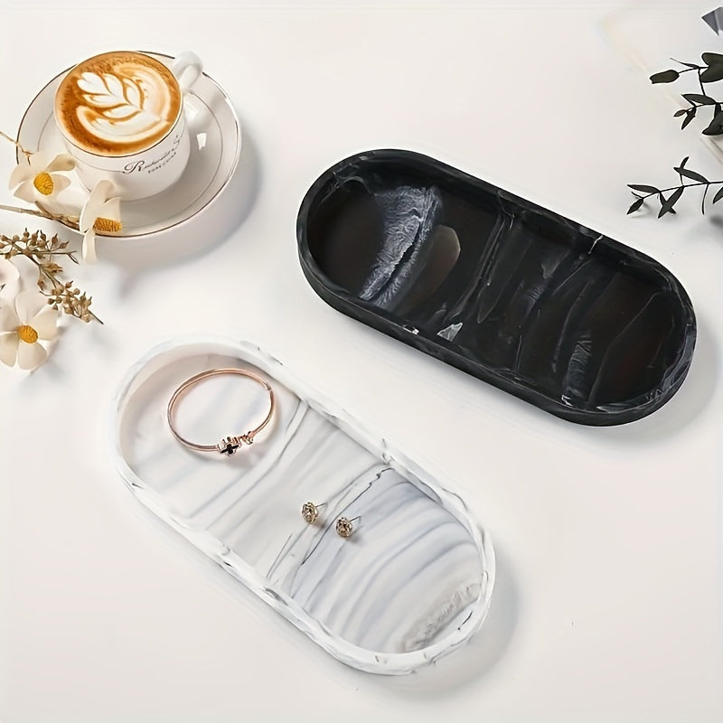 Bandeja de baño ovalada de silicona con dispensador de jabón y soporte para esponja