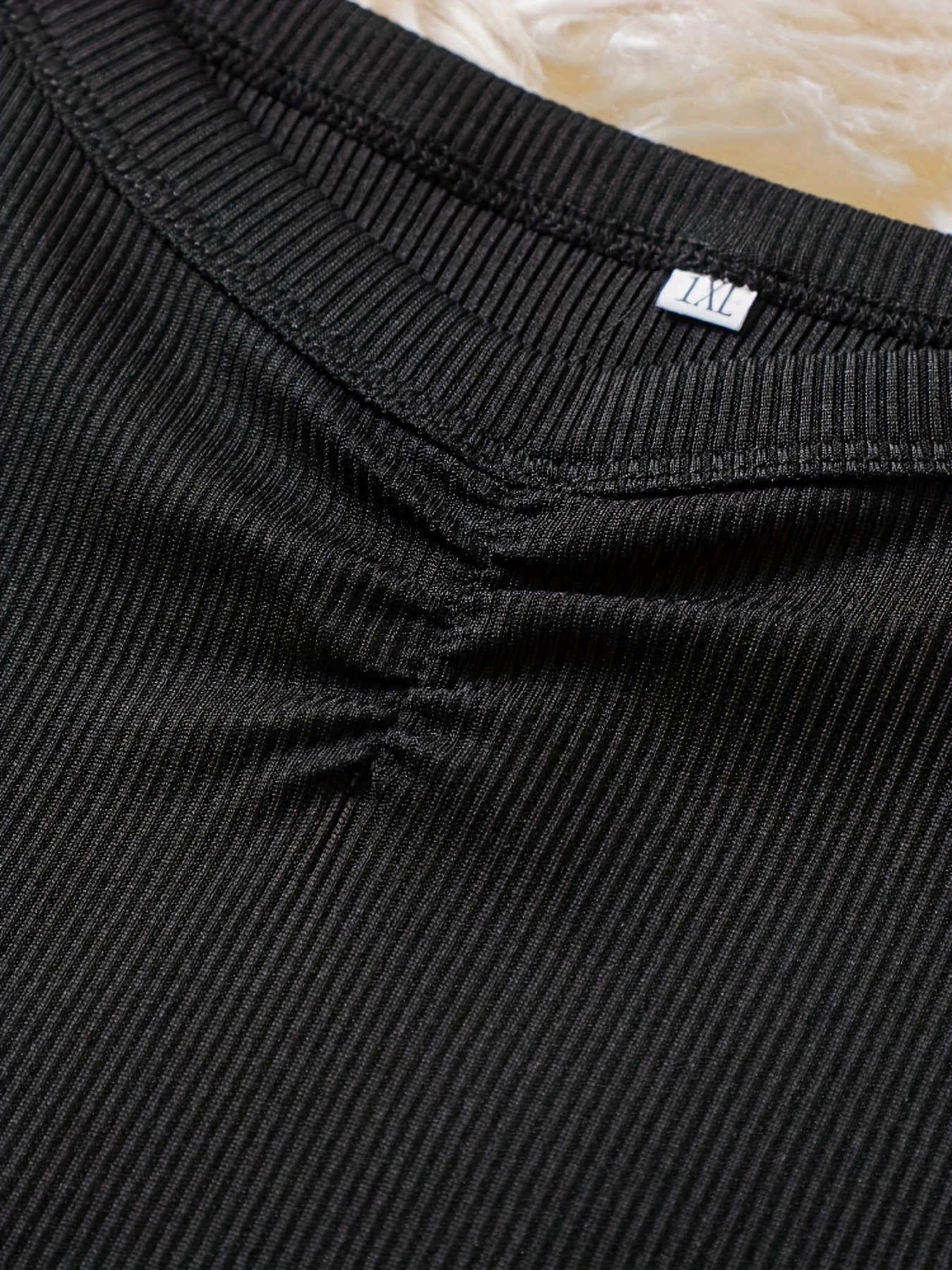 Plus Size Women's Cami Tank Top Off-Shoulder Ruched Stretchy Breathable