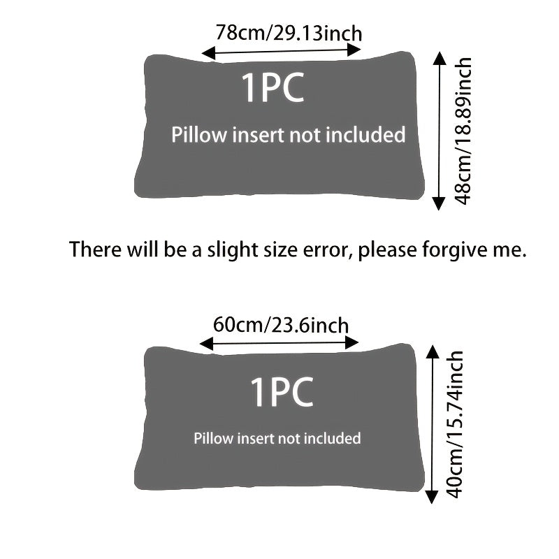 Geometric Pattern Bamboo Fiber Pillow Protector Cover with Envelope Closure Machine Washable Oil and Stain Resistant