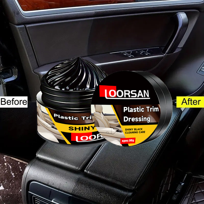 Plastic Trim Dressing Cream for Car Interior and Exterior Surface Restoration