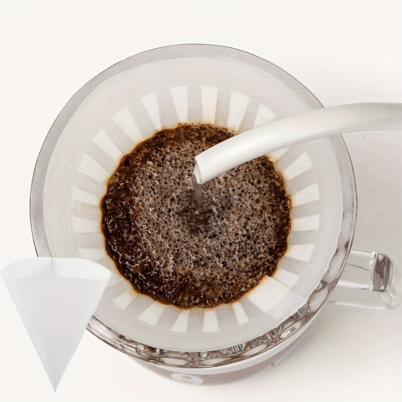 Kofe filtri qog'oz koni yog'li akçaağaç arı mumli quvurgich oshxona restoran ochiq havoda