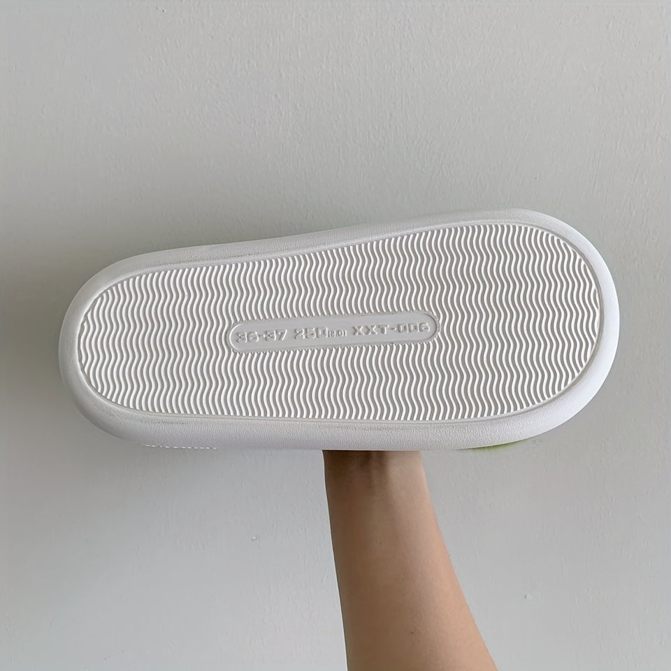 Women's Fluffy Plush Slippers Winter Warm Non-slip Cozy Indoor Shoes