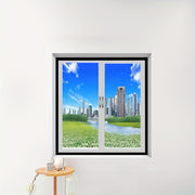 Self-Adhesive Mosquito Window Screen with Invisible Mesh for Home Installation