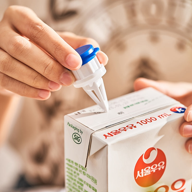 Guía de vertido de leche de plástico ABS con conjunto de tapa para contacto con alimentos y boquilla de bebida