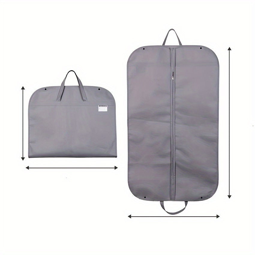 Bolsa de almacenamiento para trajes de tela no tejida para ropa, cubierta antipolvo, organizador de prendas portátil