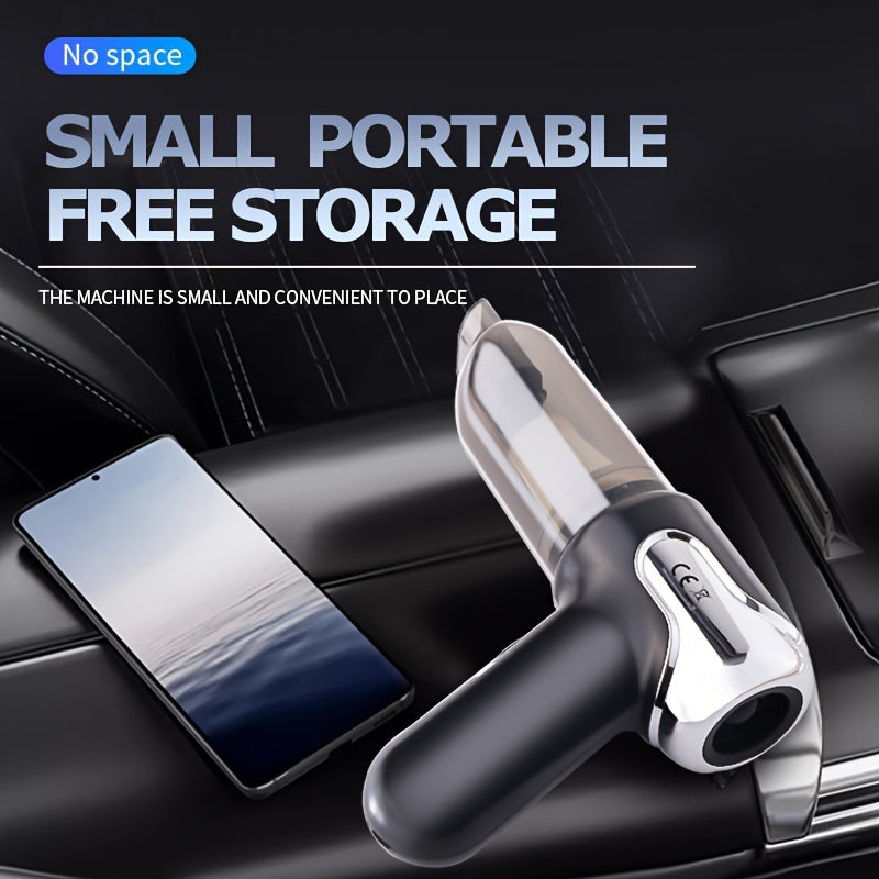 Handheld Wireless High-Power Vacuum Cleaner for Car and Home Cleaning