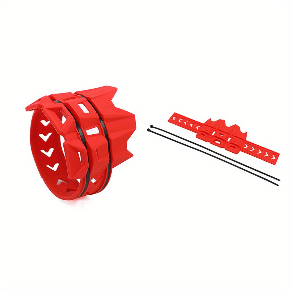 Mototsikl chiqishi muffler shovqinni yutuvchi bardoshli ABS kauchuk qoplamasi, ko‘p ranglarda