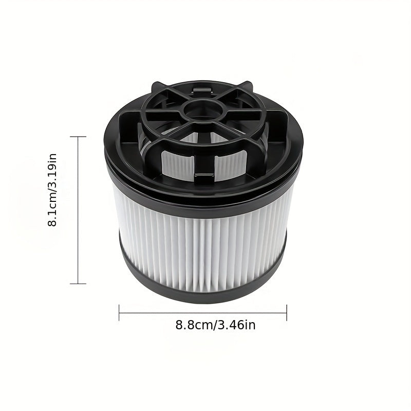 Vakuum tozalash moslamasi filtri almashtirish to'plami, 6 dona, oq, HEPA avval-motor mato