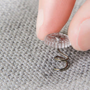 Set of 20 Stainless Steel Sofa Cushion Clips for Bed Sheets and Quilts