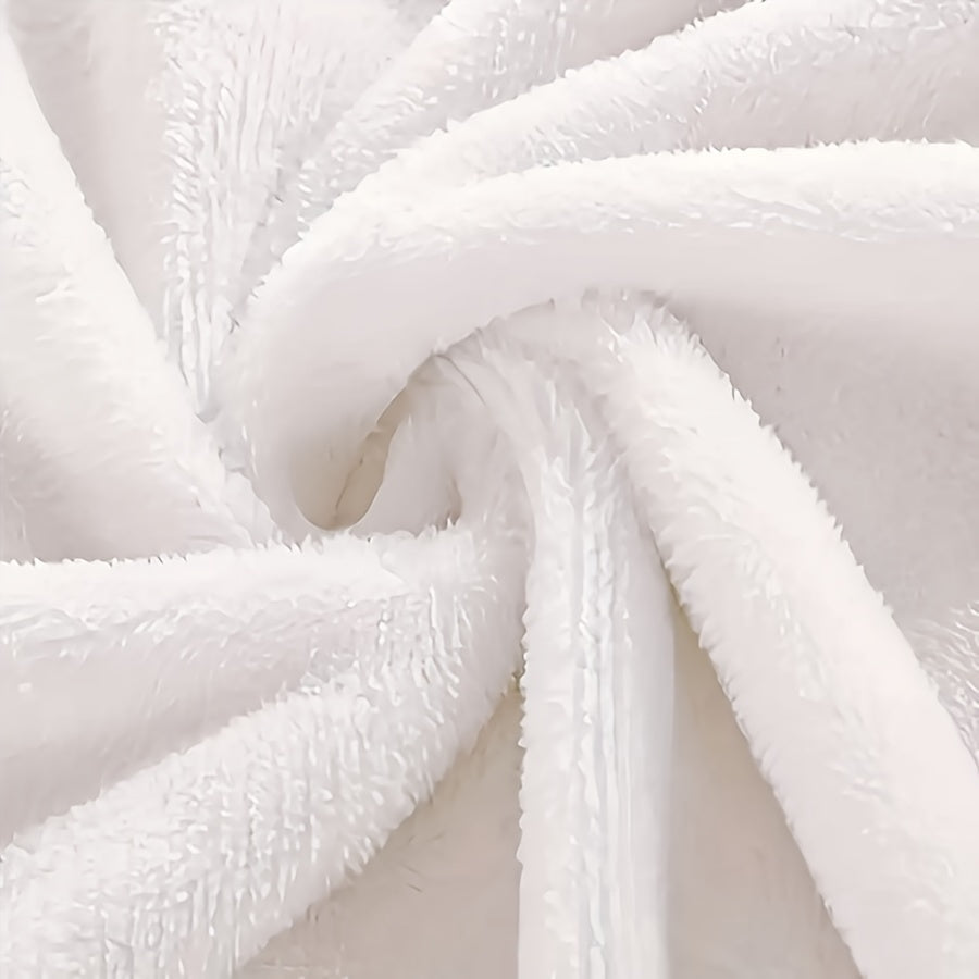 Kuromi Cartoon Flannel Throw Blanket for Kids and Adults Soft Cozy All-Season Bedding