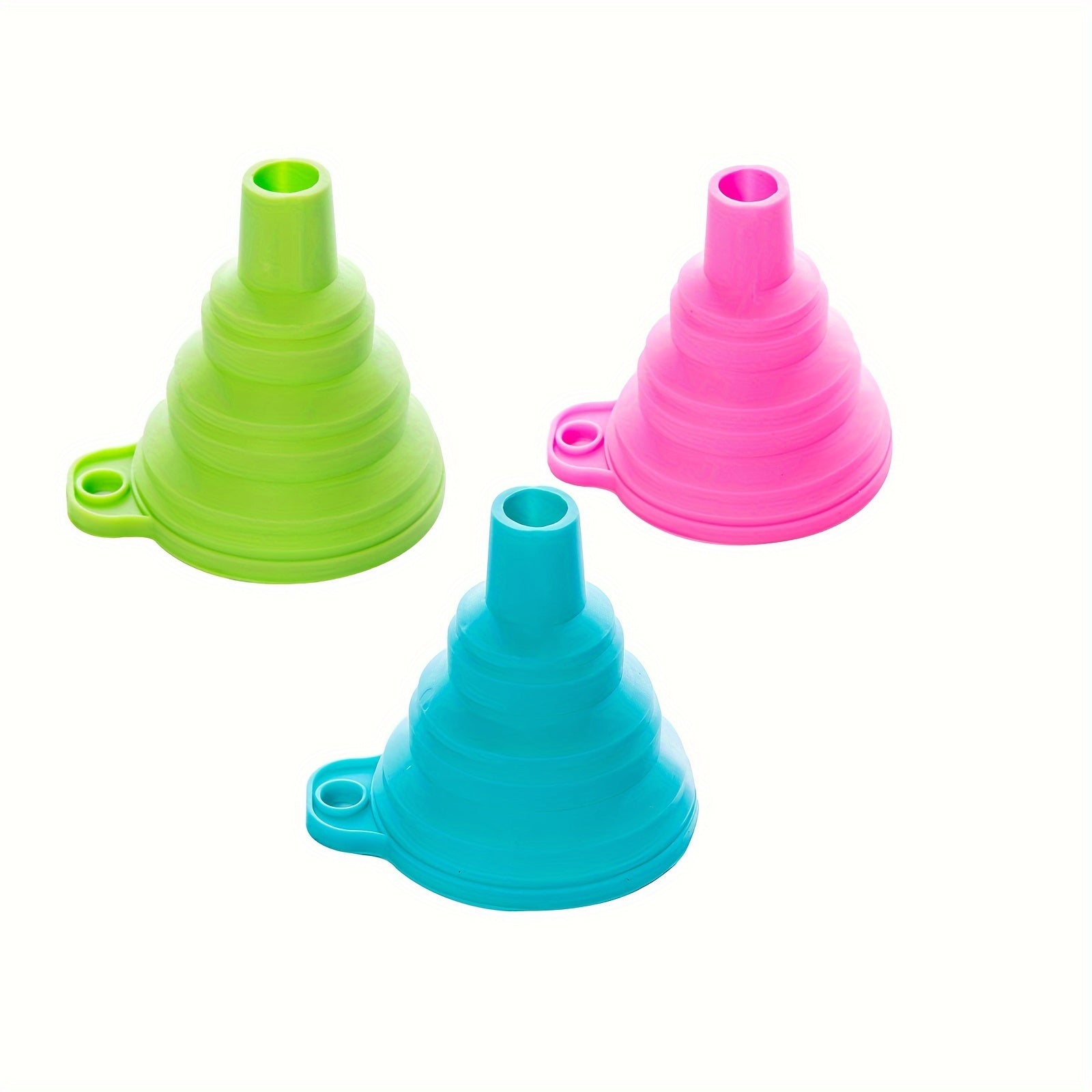 Silicone Collapsible Funnel Multi-Functional Portable Kitchen Filter
