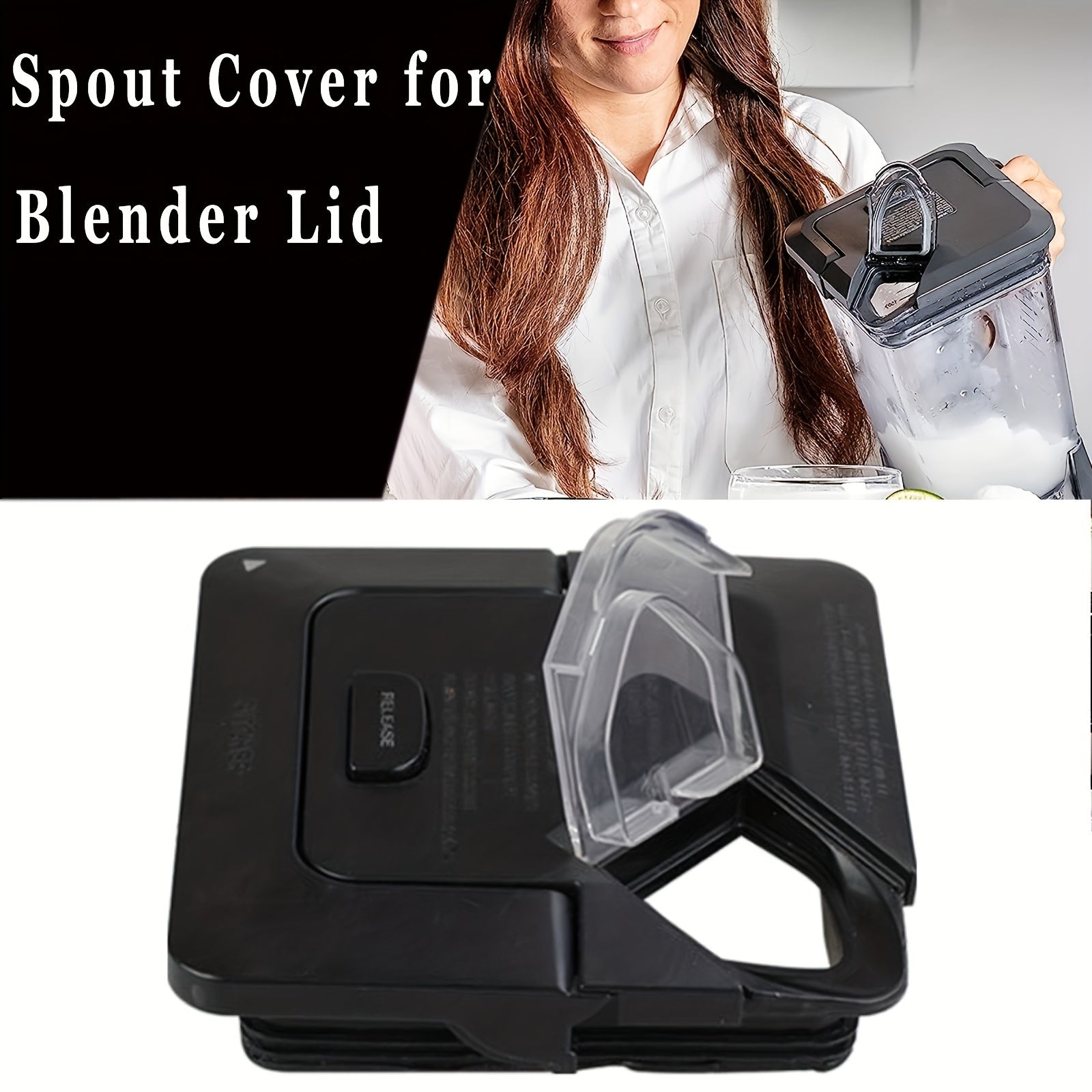 Blender Replacement Spout Cover for 72 oz Square Pitcher Compatible with NJ600 NJ602 BL500 BL781