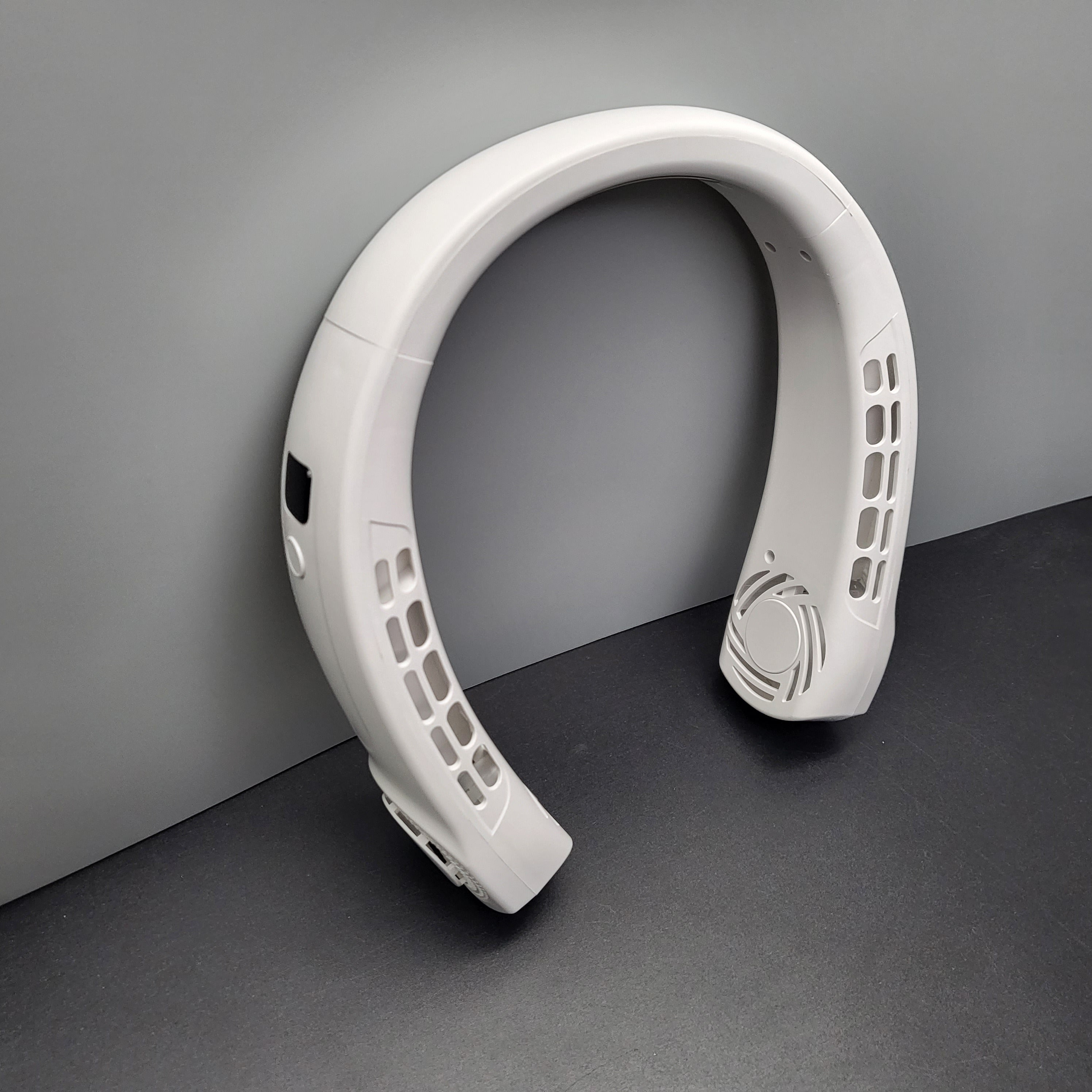 Mini Air Cooler Fan 2024 Neck-Hanging USB Rechargeable Quiet Leafless Indoor Outdoor