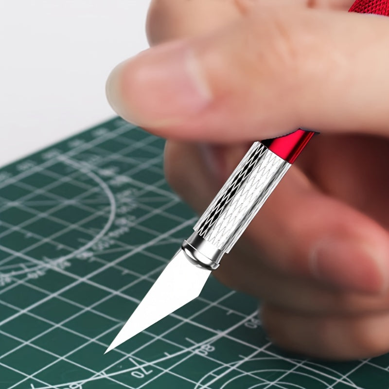 13-Piece Aluminum Alloy Sculpture Carving Knife Set for DIY Projects and Model Making