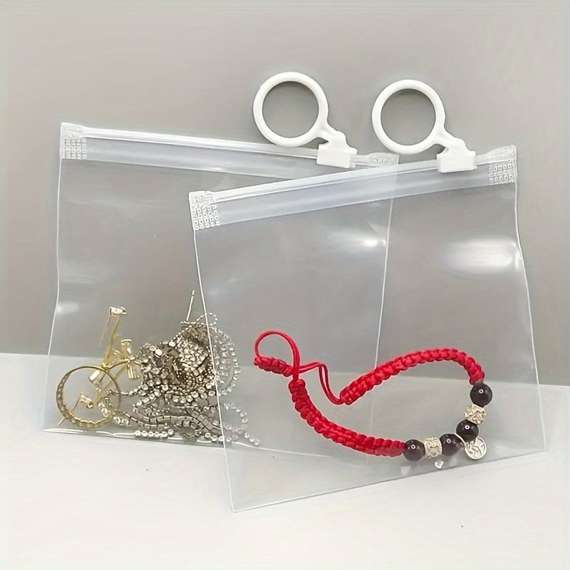 20 прозрачных мешков-застежек-молний для хранения, водонепроницаемых, дышащих, для путешествий, органайзер