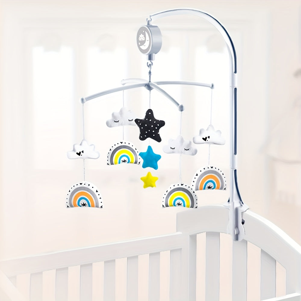 1 штука мультяшного музыкального колокольчика, очаровательного колокольчика, который вращается и трясется, идеально подходит для рождественских подарков.