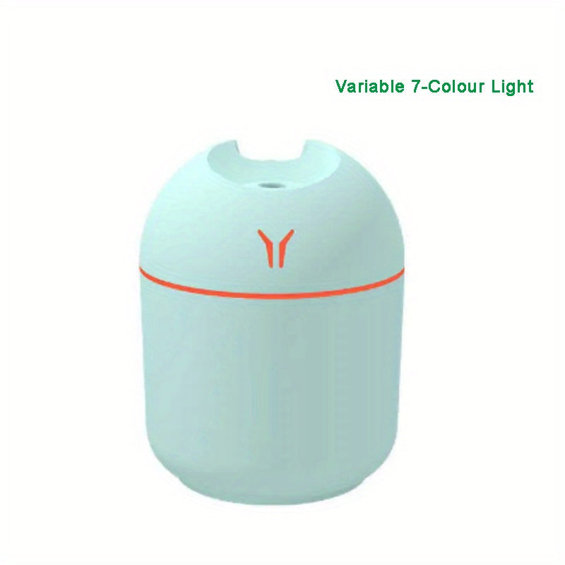 USB quvvatli portativ mini namlagich, 220mL, ultratovushli sovuq nam, avtomobil, ofis, yotoqxona, turli xonalar uchun jim aromatizator, ≤36V