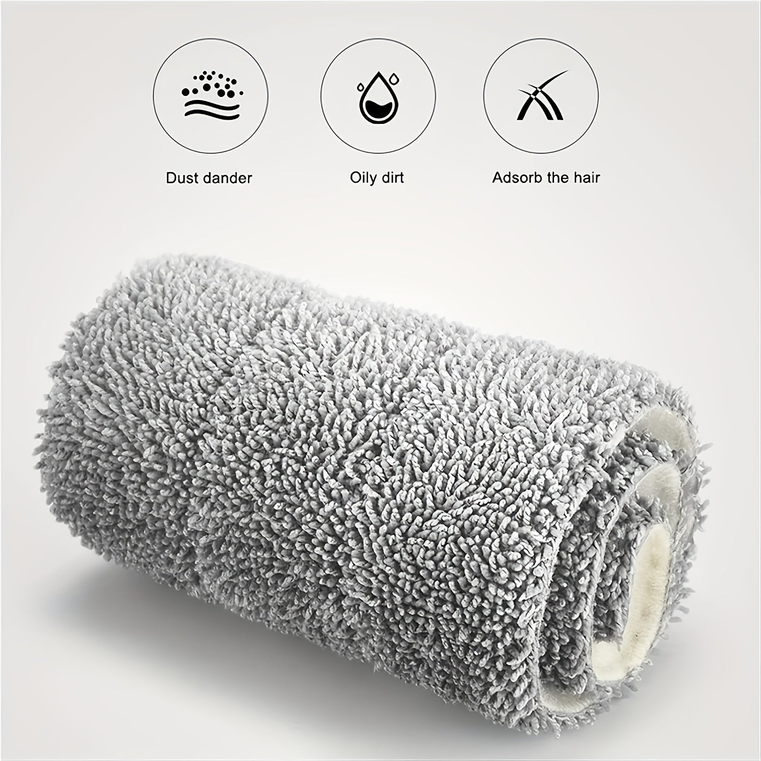 2-in-1 Wet and Dry Mop Set with Bucket Reusable Pads for Floor Cleaning