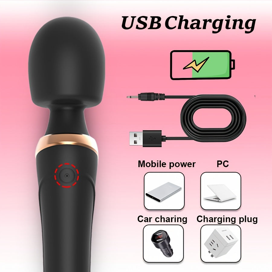 Ayollar uchun Silikonli Ikki Motorli Vibrator, 10 Ta Rejimli G-Spot Stimulyatori