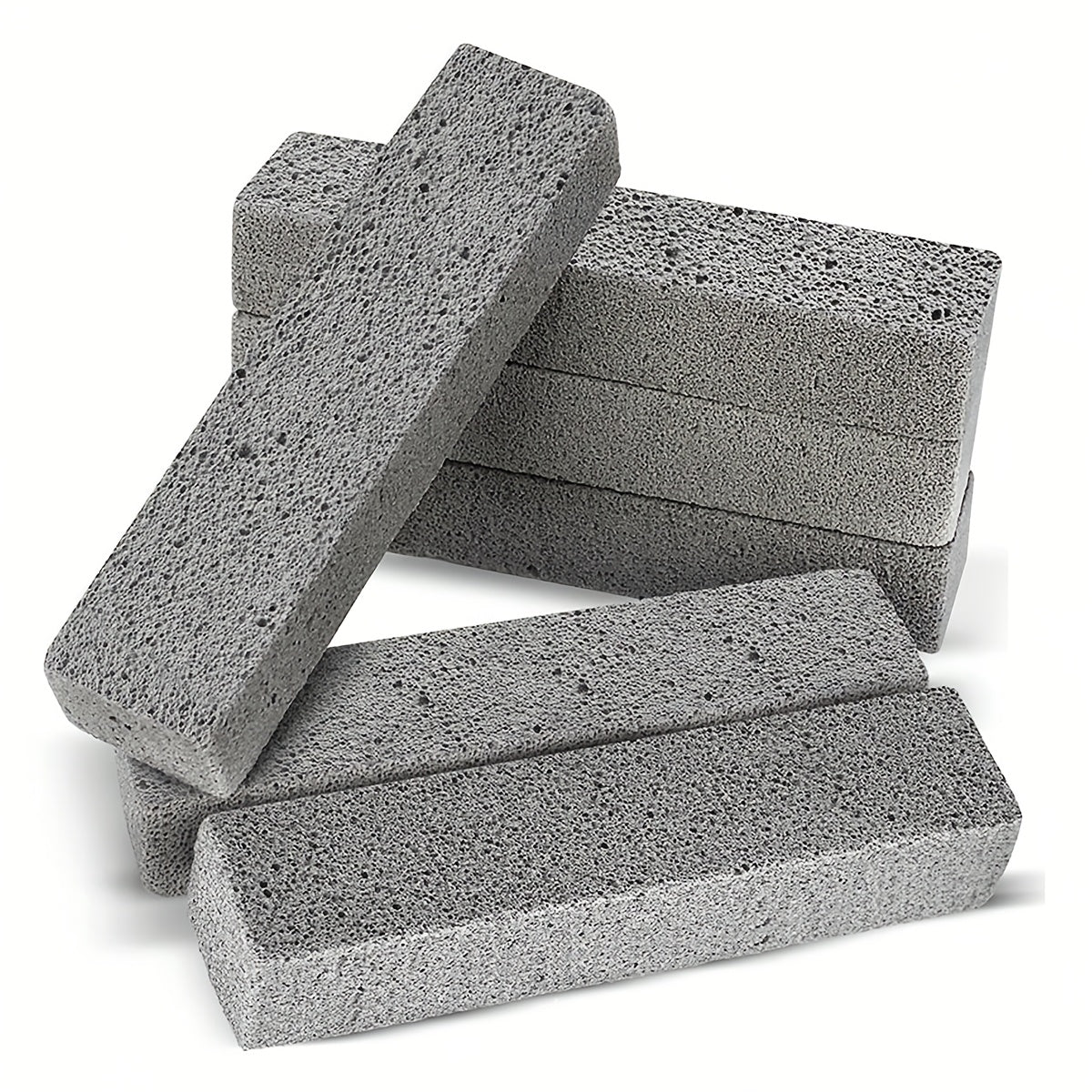 Juego de 3 palitos de escobilla de pumita para baño y cocina