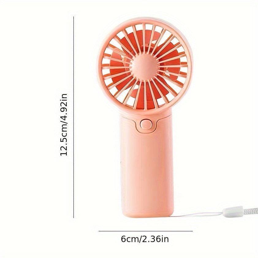 Portable Small Fan Battery Powered Lightweight Cooling for Summer