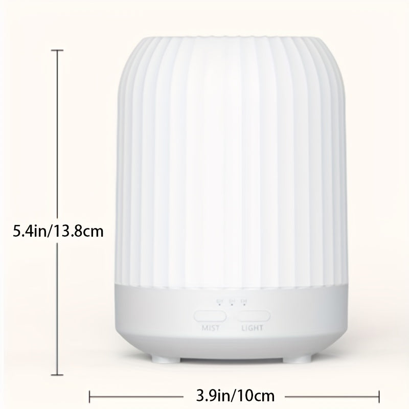 Essential Oil Diffuser for Bedroom Small Humidifier 7 LED Colors Auto Shut-Off