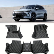 Juego de alfombrillas para coche de cuero, protección para todo el clima, para sedán, duraderas y fáciles de limpiar