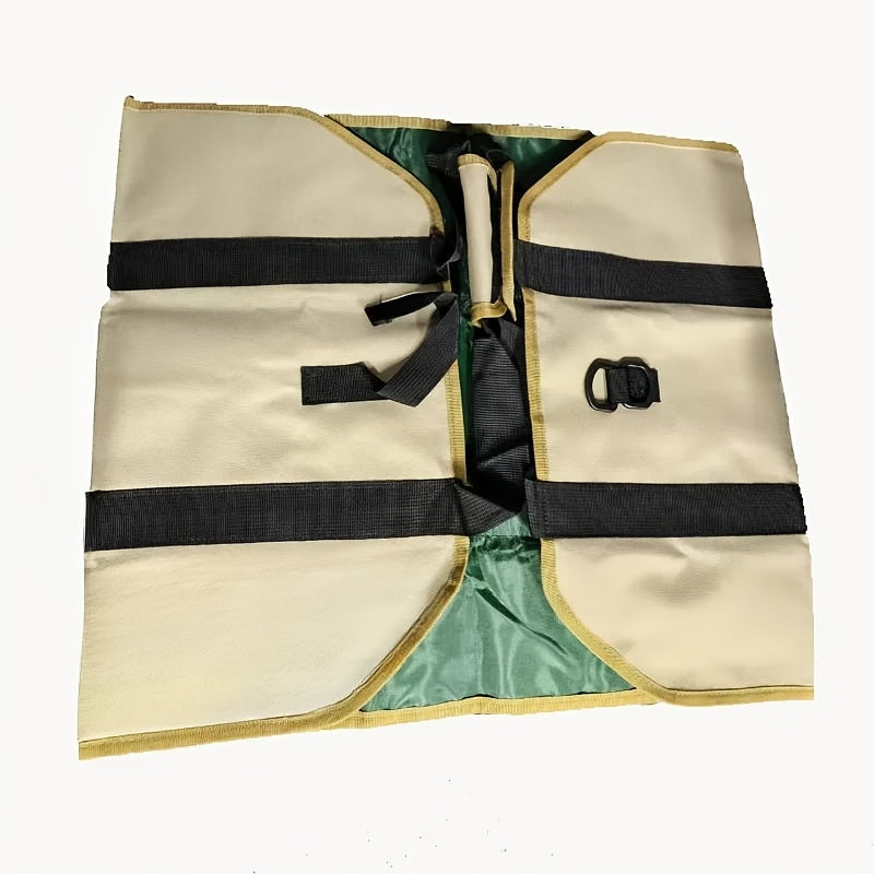 Сумка для хранения дров Firewood Log Carrier Bag из прочного ПВХ-материала с большой вместимостью для транспортировки и хранения дров. Идеально подходит для кемпинга, костров и домашнего использования.