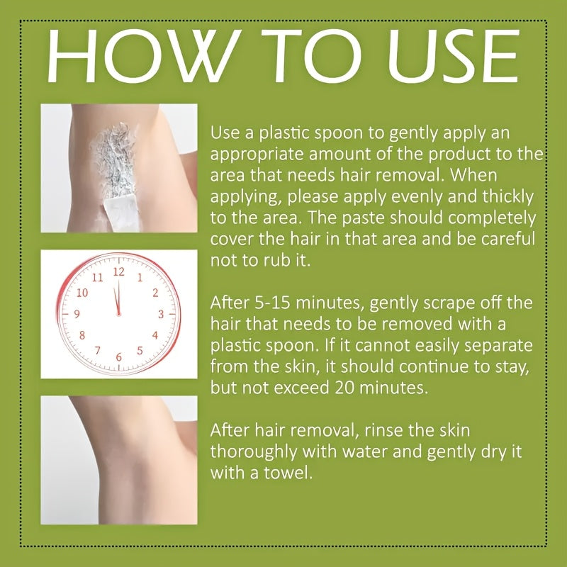 Women's 150g Gentle Painless Hair Removal Cream for Body and Face