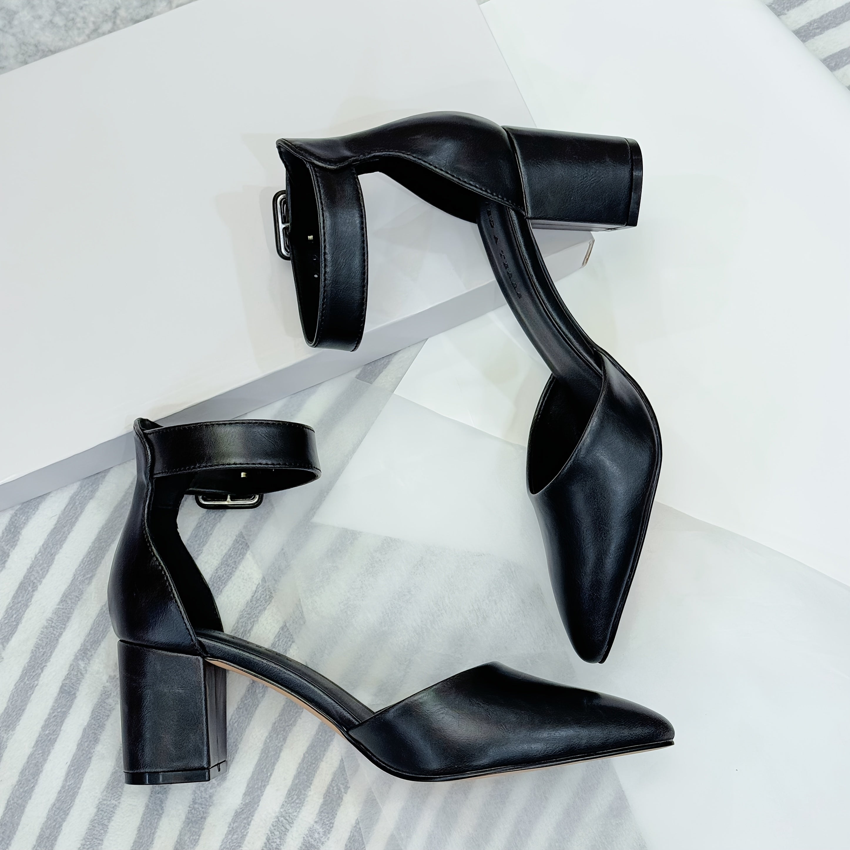 Women's Beige Synthetic Pointed-Toe Ankle Strap High Heels for Weddings and Parties